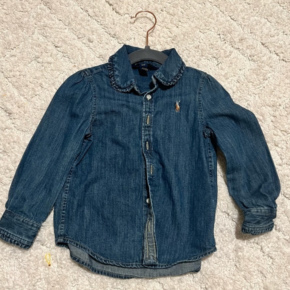 Polo by Ralph Lauren Shirts & Tops Polo Toddler Girl Button Down